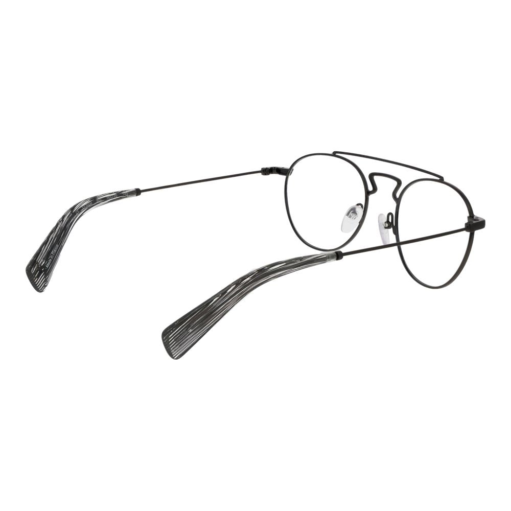 Yohji Yamamoto Black Metal Glasses (Frames) - Luxe Marca