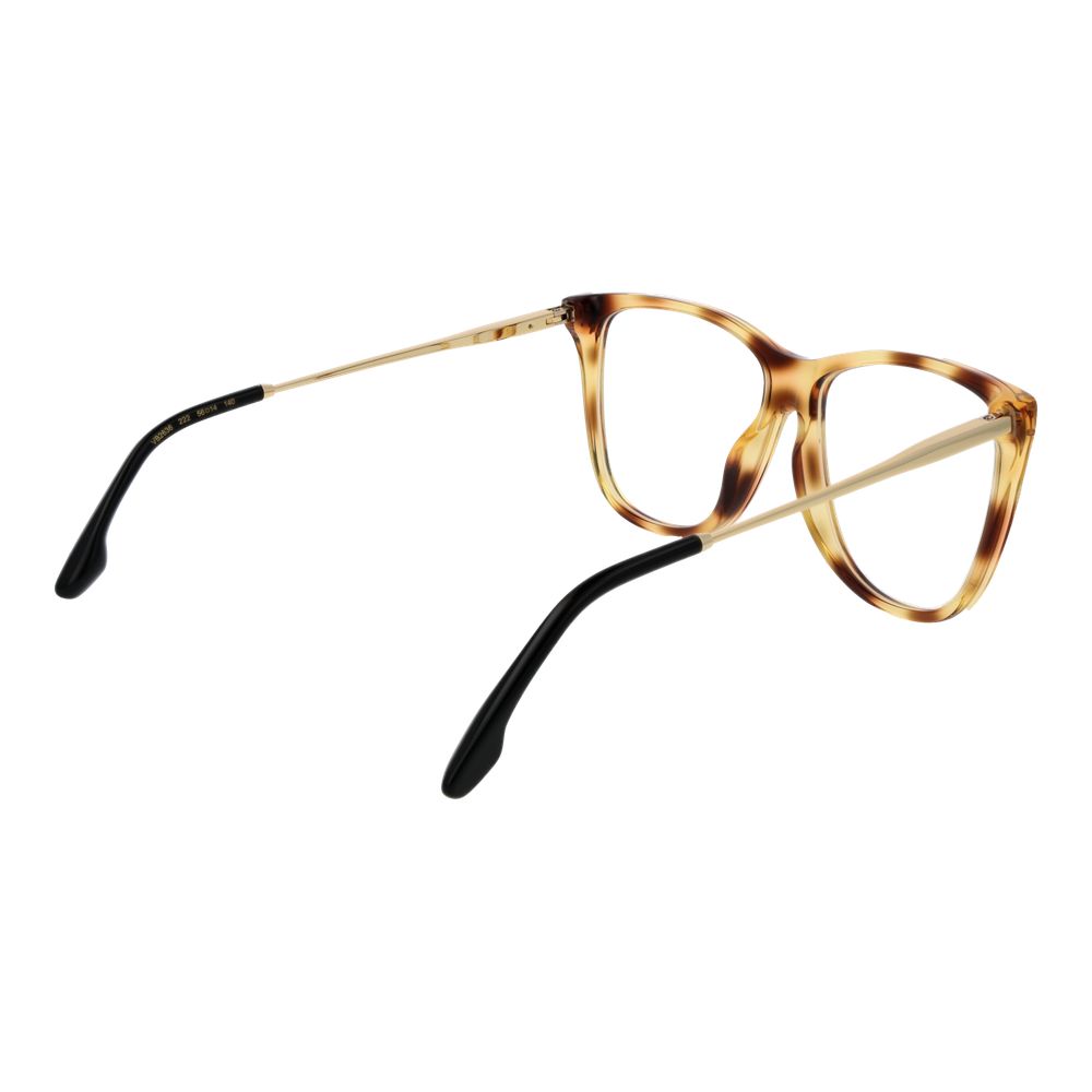 Victoria Beckham Beige Metal & Plastic Glasses (Frames)