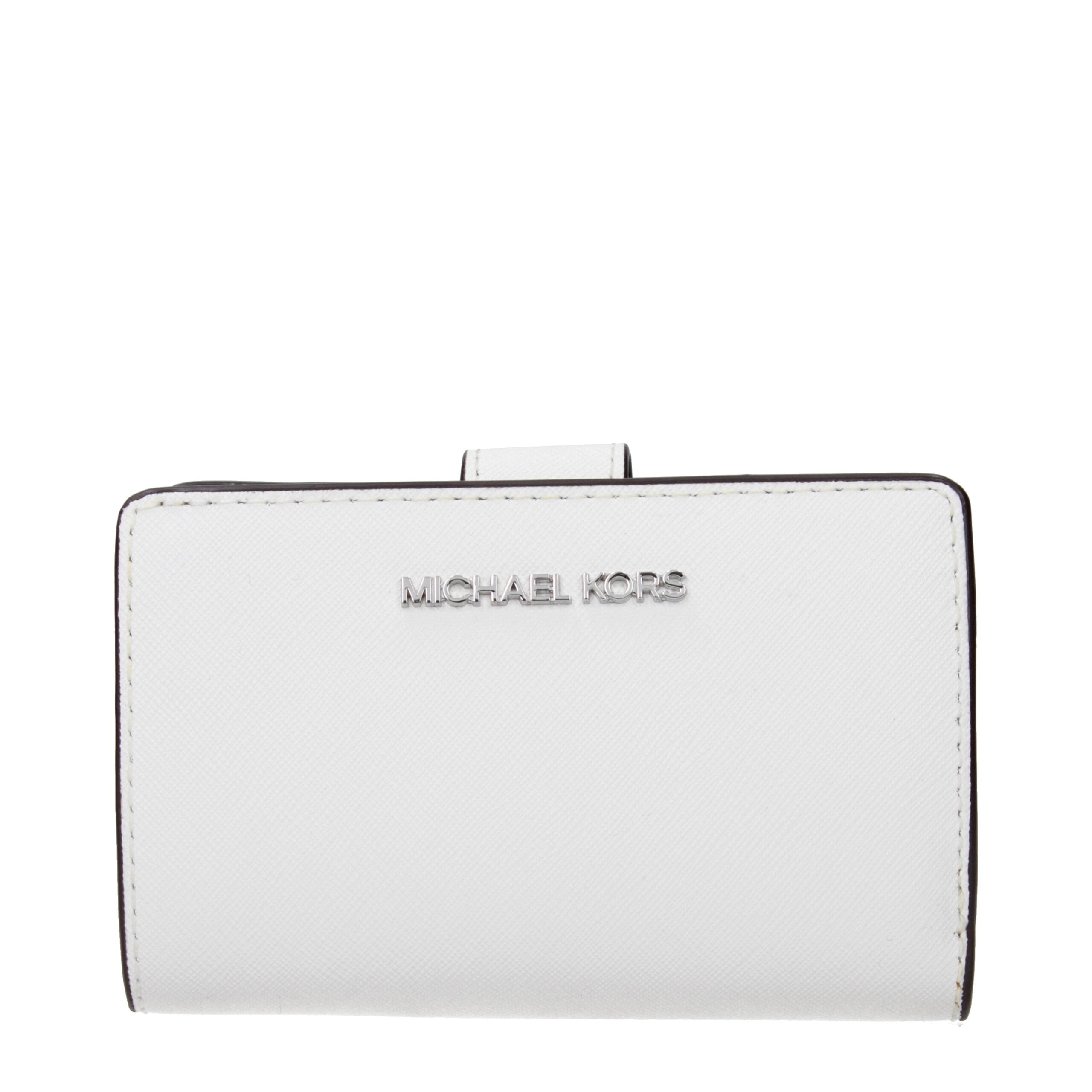 Michael Kors White Leather Wallet