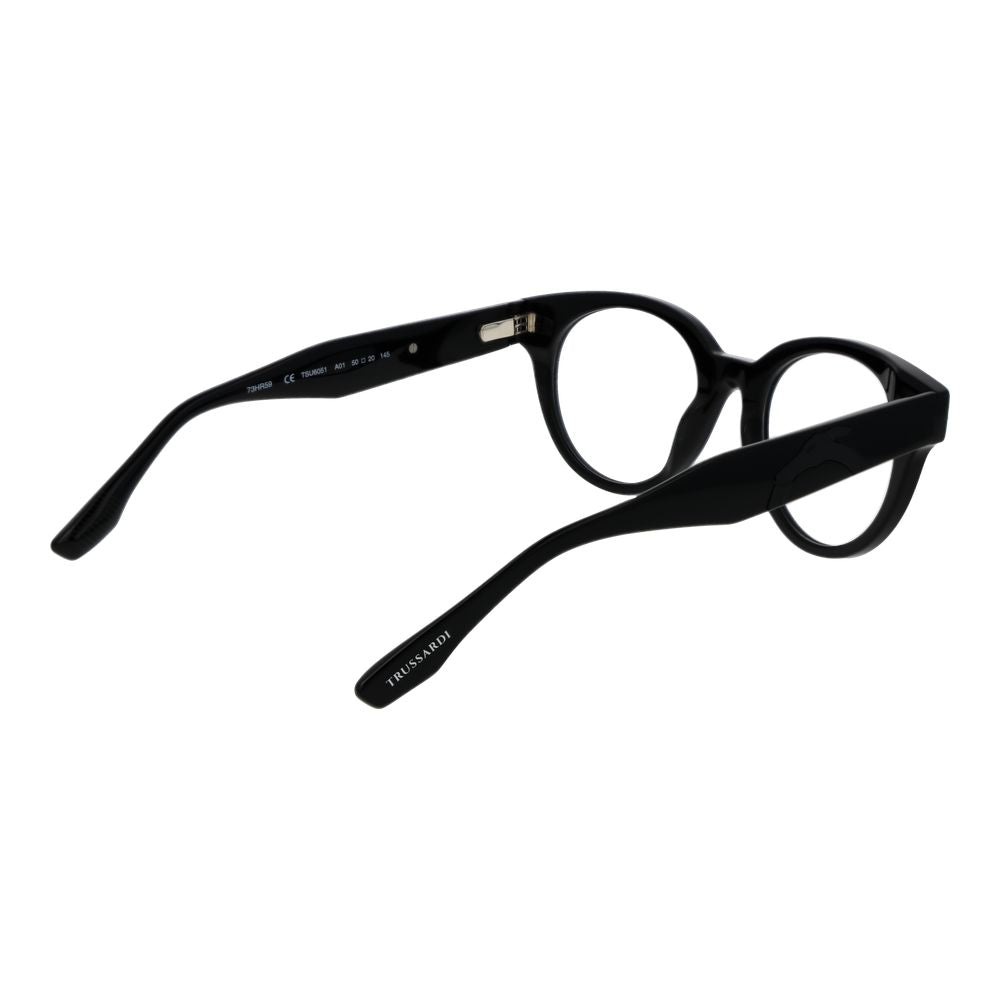 Trussardi Black Acetate Glasses (Frames)