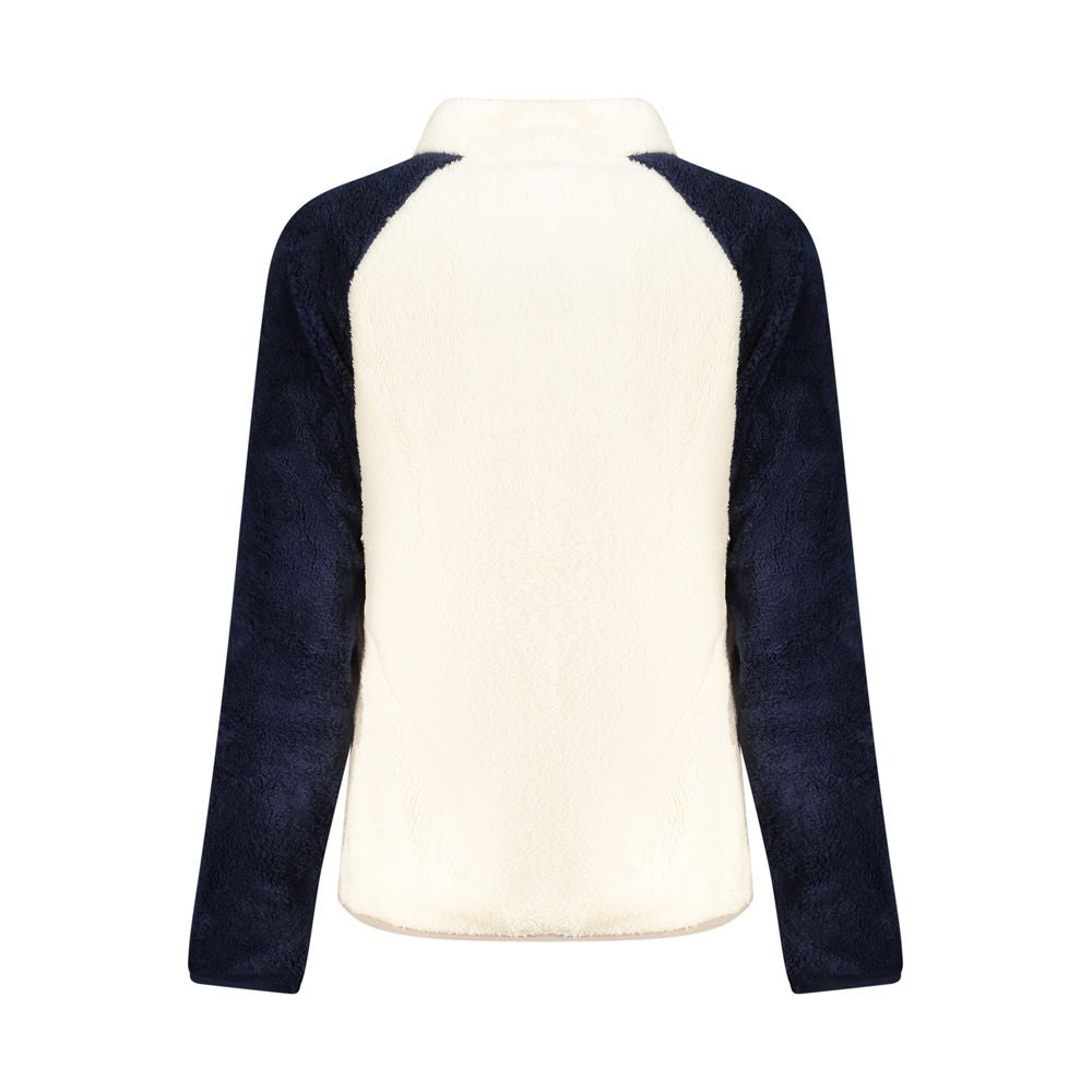 سويت شيرت نسائي من البوليستر الأبيض من النرويج عام 1963