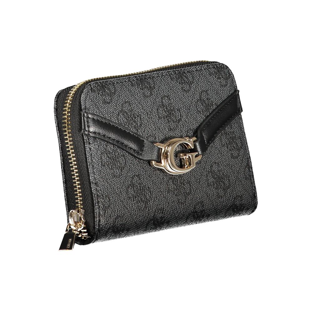 Guess Jeans Black Polyurethane Women's Wallet