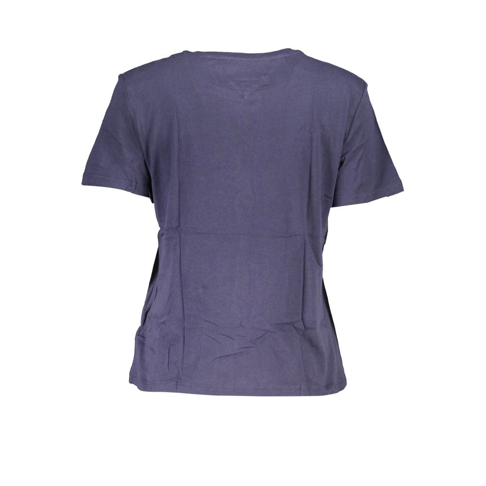 Tommy Hilfiger Blue Cotton Women's T-Shirt