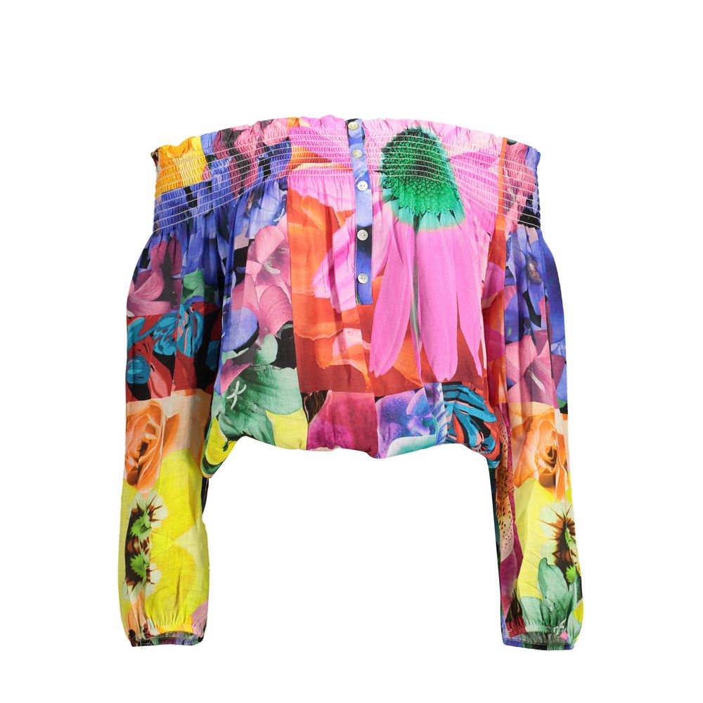 Desigual Rosa Viscosa Women T-Shirt