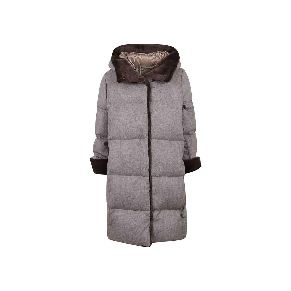 Herno Beige Cashmere Coat