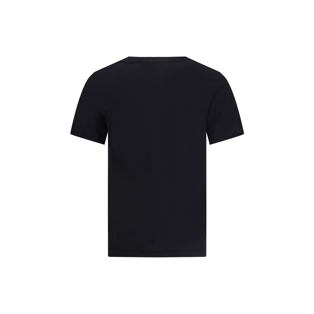 Maison Kitsuné Black Cotton T-Shirt