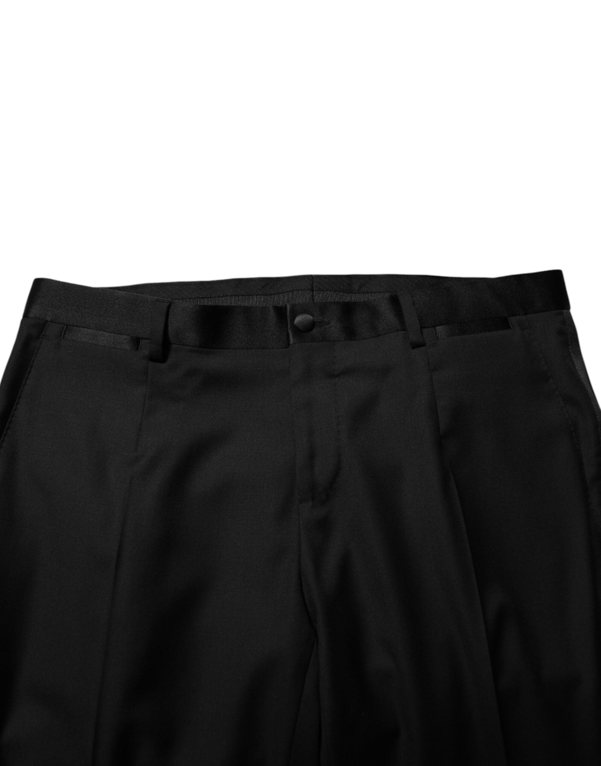 Dolce & Gabbana Black 2 Buttons Jacket Formal 2 Piece Suit - Luxe Marca