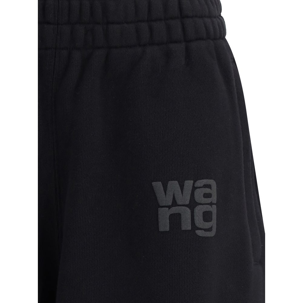 Alexander Wang Black Cotton Joggers (Workout Pants) - Luxe Marca