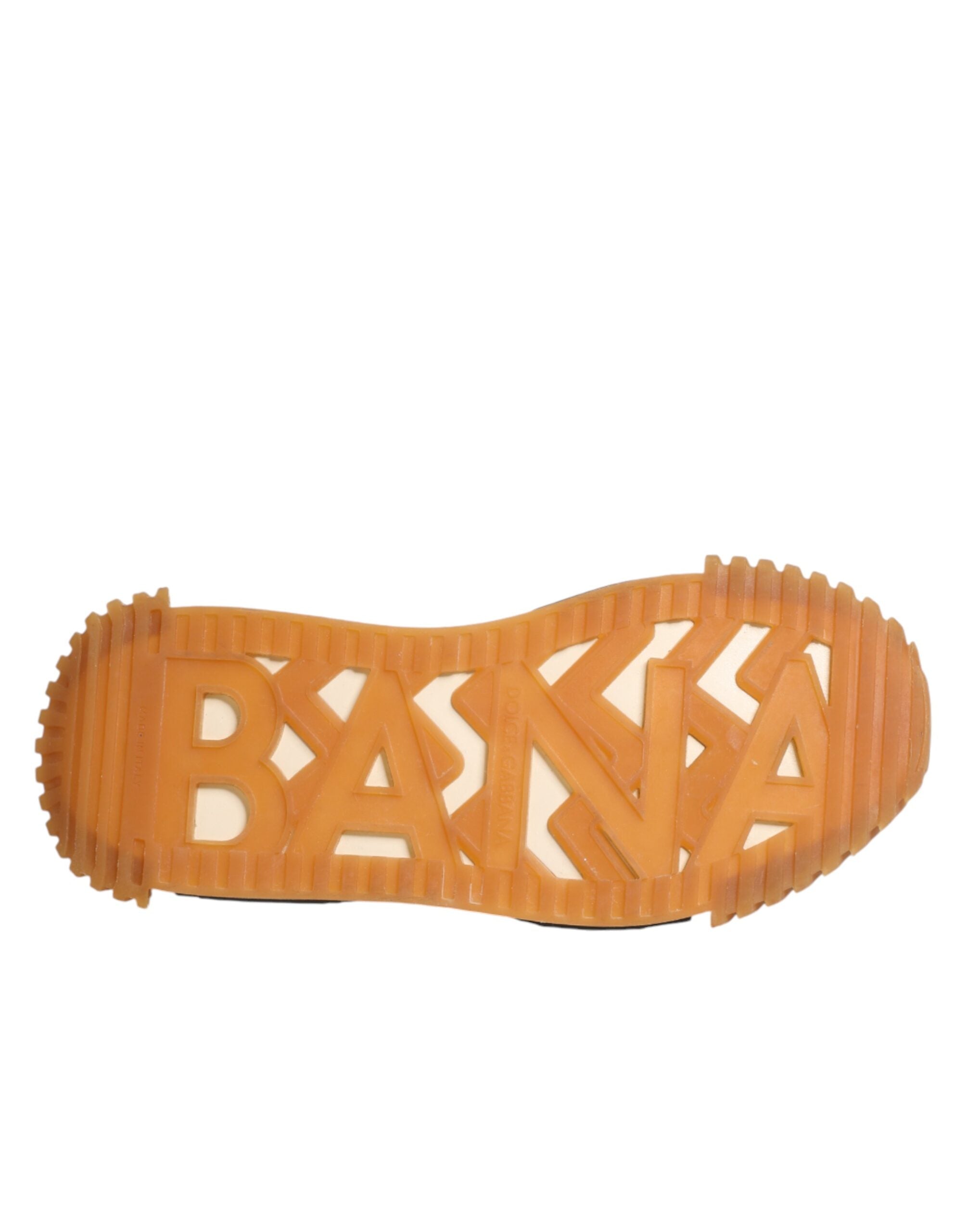 Dolce & Gabbana Multicolor Logo Low Top NS1 Sneakers Shoes