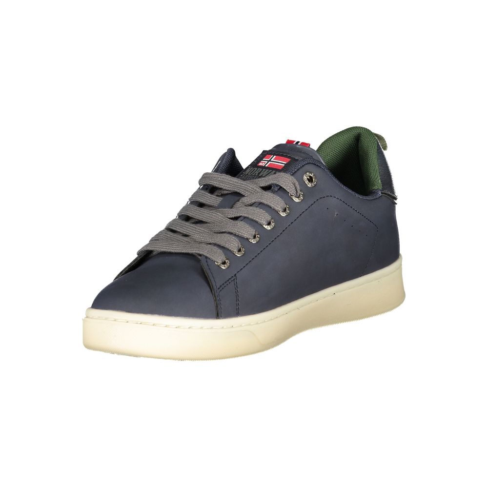 Norway 1963 Blue Polyester Men Sneaker
