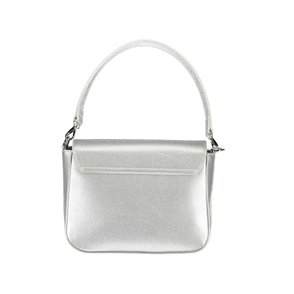 Mario Valentino Gray Polyethylene Handbag