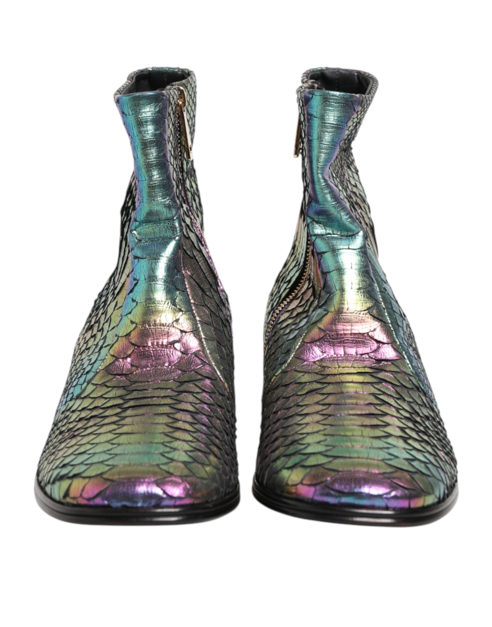 حذاء تشيلسي قصير متعدد الألوان من دولتشي آند غابانا