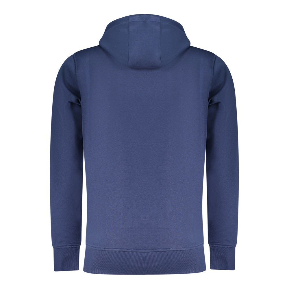 Rifle Blue Cotton Men Sweatshirt