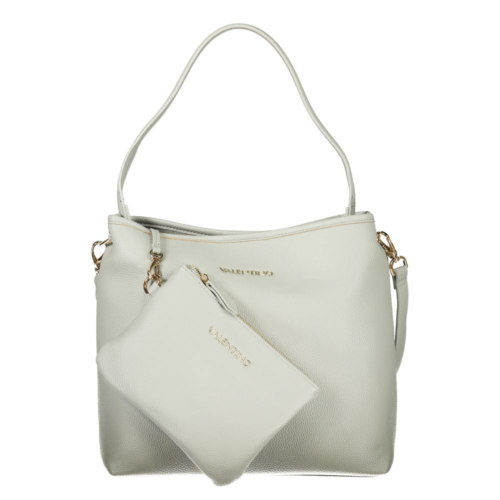 Mario Valentino Grigio Polyurethane Women Shoulder Bag