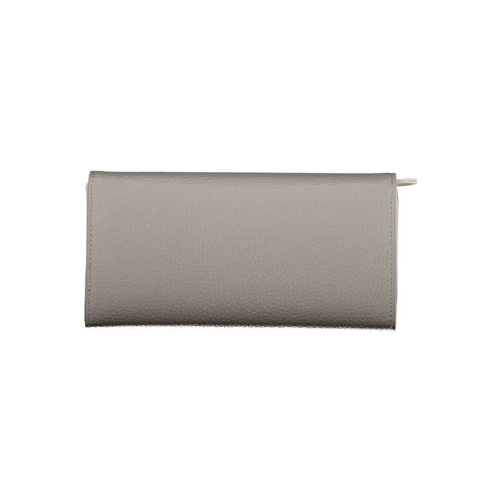 Mario Valentino Grigio Polyurethane Women Wallet