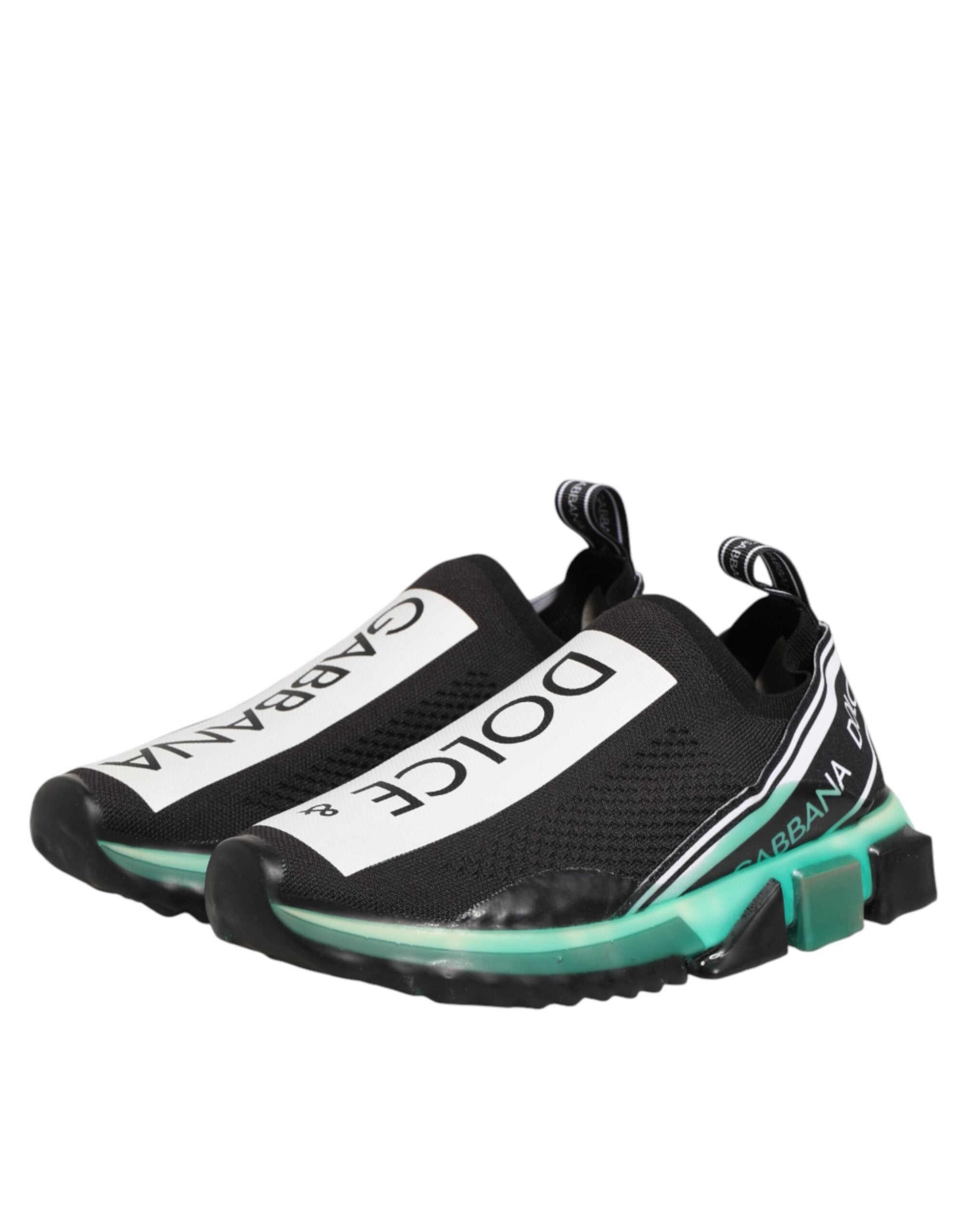 حذاء سنيكرز رجالي من دولتشي آند غابانا أسود سهل الارتداء سورينتو