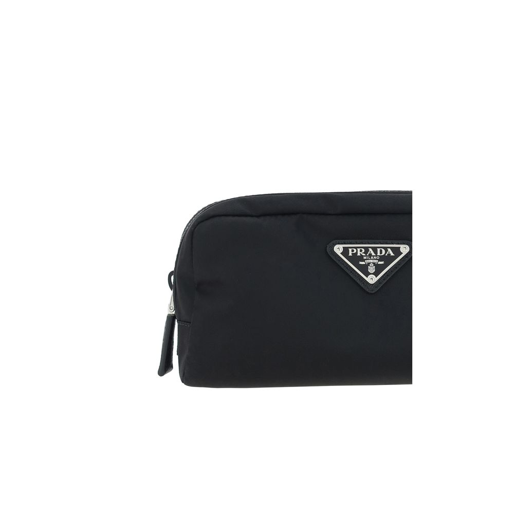 Prada Black Recycled Polyamide Accessories - Luxe Marca