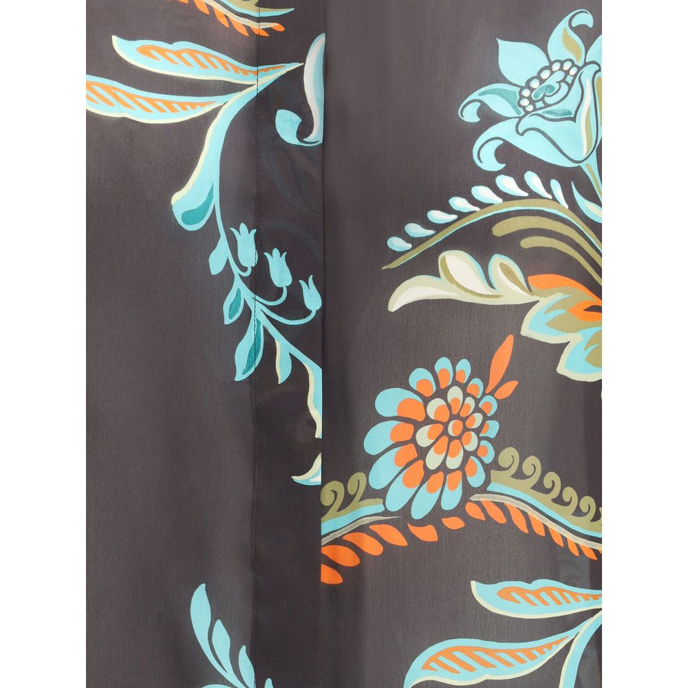 قميص إيترو بنقشة حرير متعددة الألوان