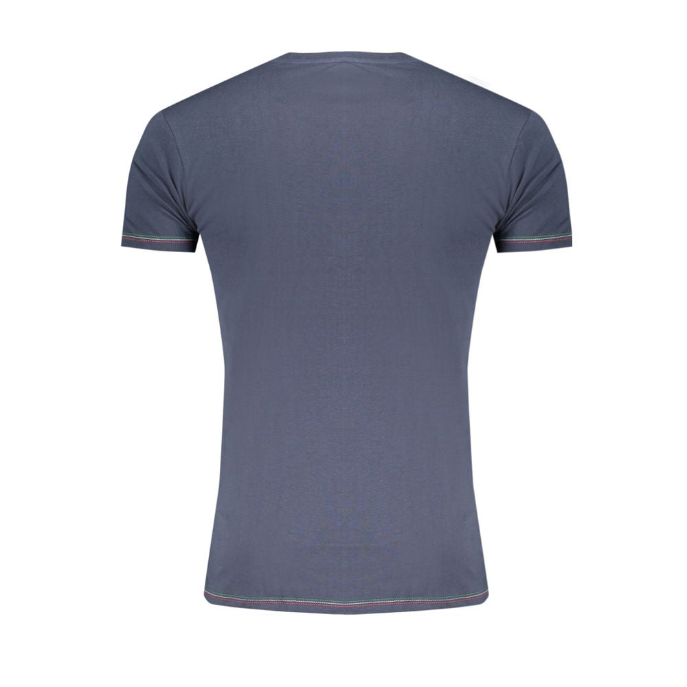Aeronautica Militare Blue Cotton Men's Underwear T-Shirt