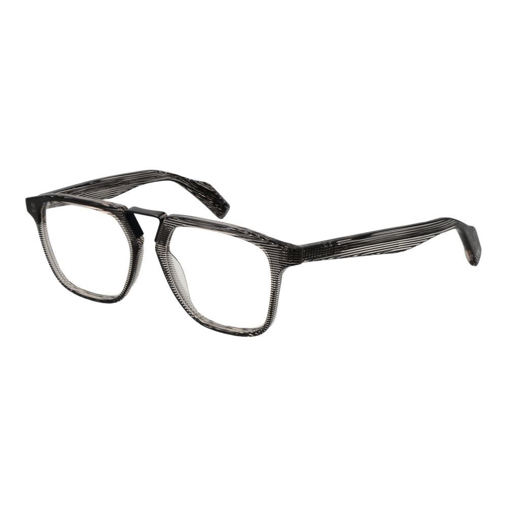 Yohji Yamamoto Black Metal & Plastic Glasses (Frames) - Luxe Marca