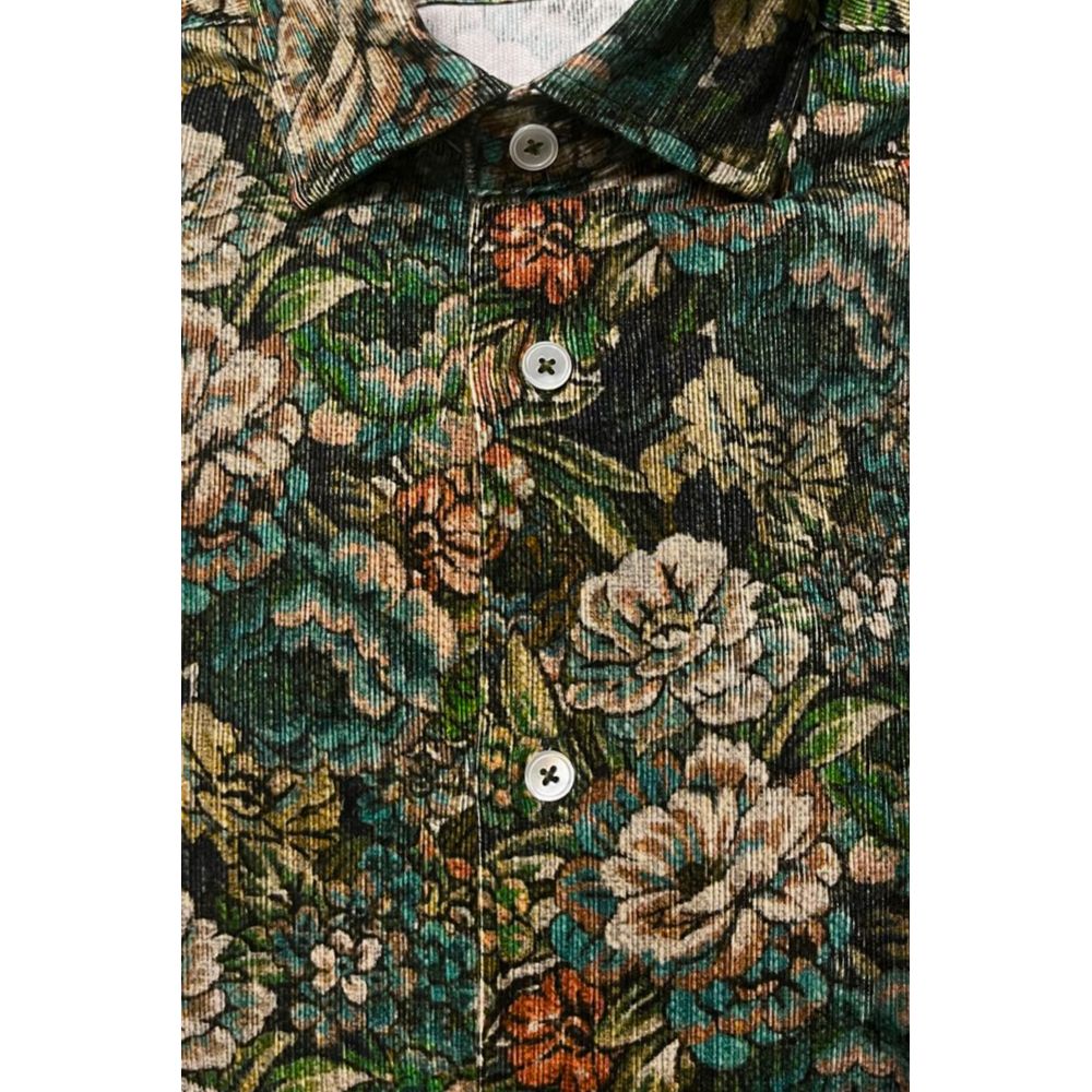 قميص رجالي قطني متعدد الألوان من باغوتا