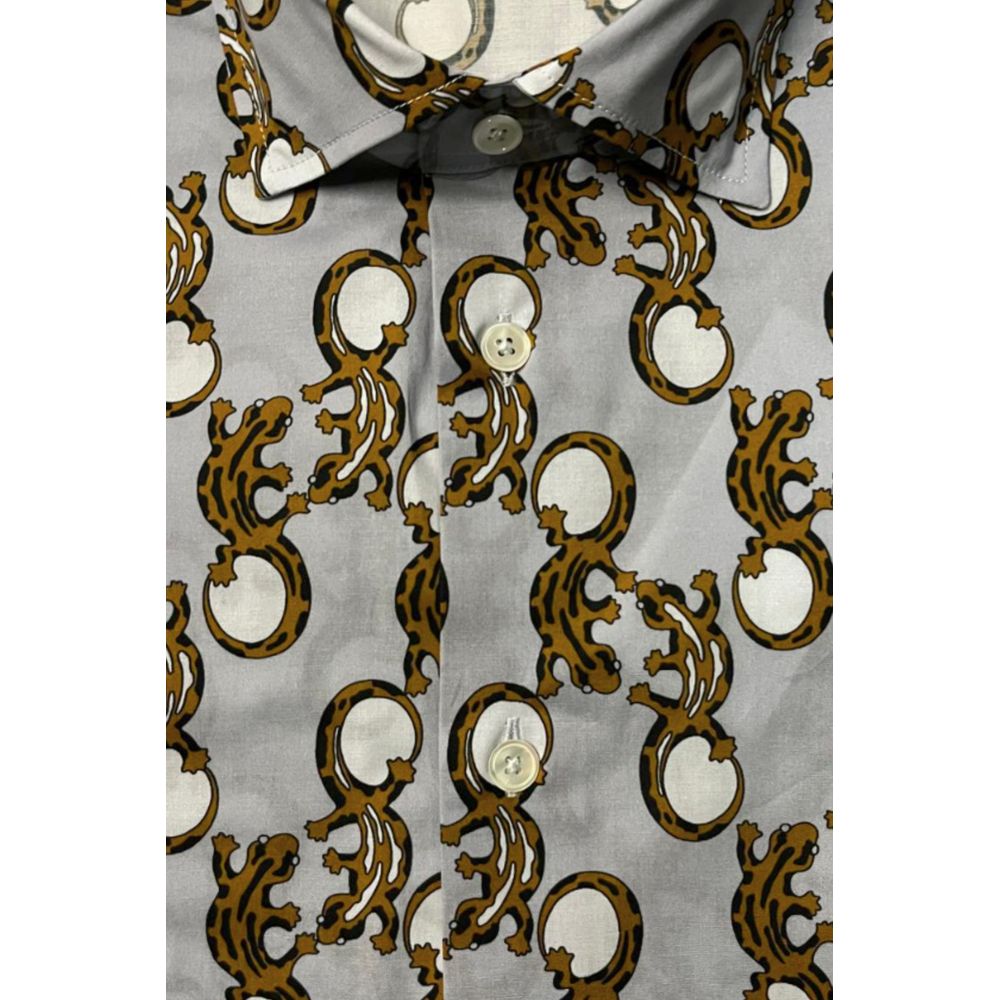 قميص رجالي قطني متعدد الألوان من باغوتا