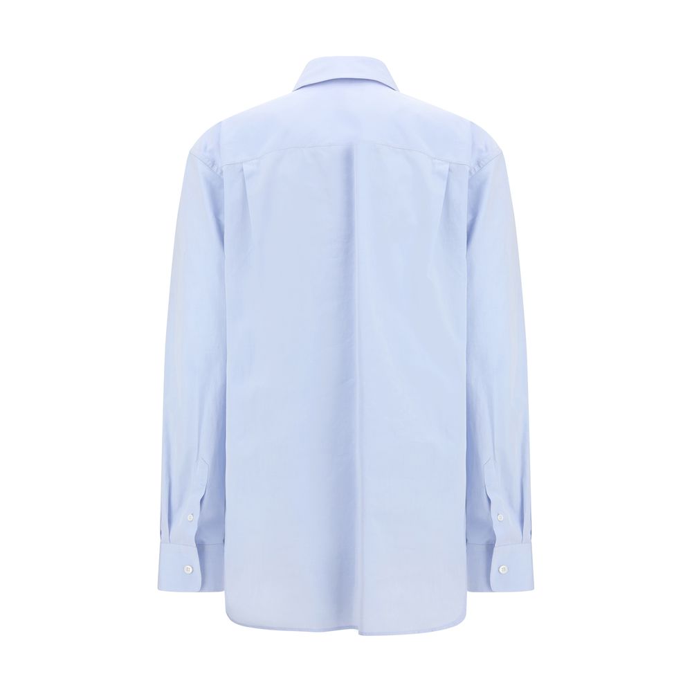 The Row Blue Cotton Shirt - Luxe Marca