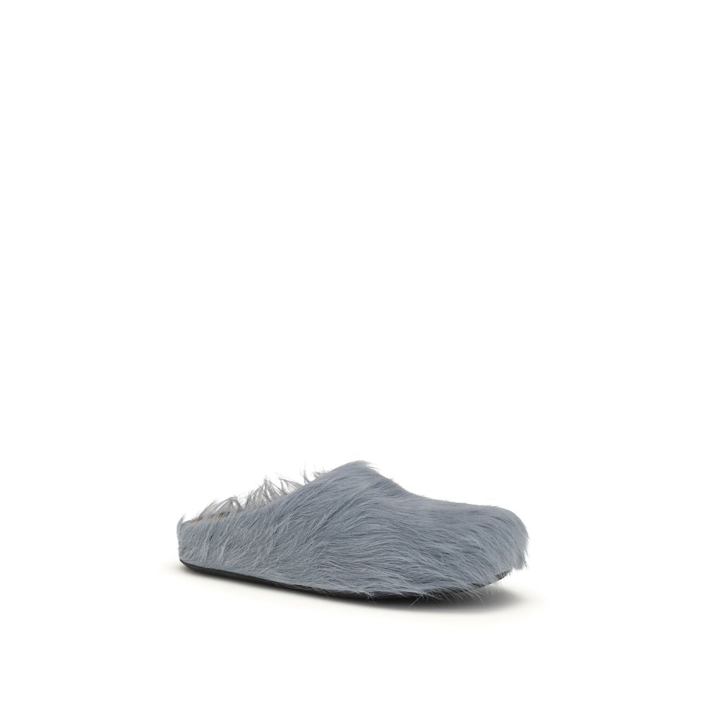 Marni Light Blue Rubber Mules