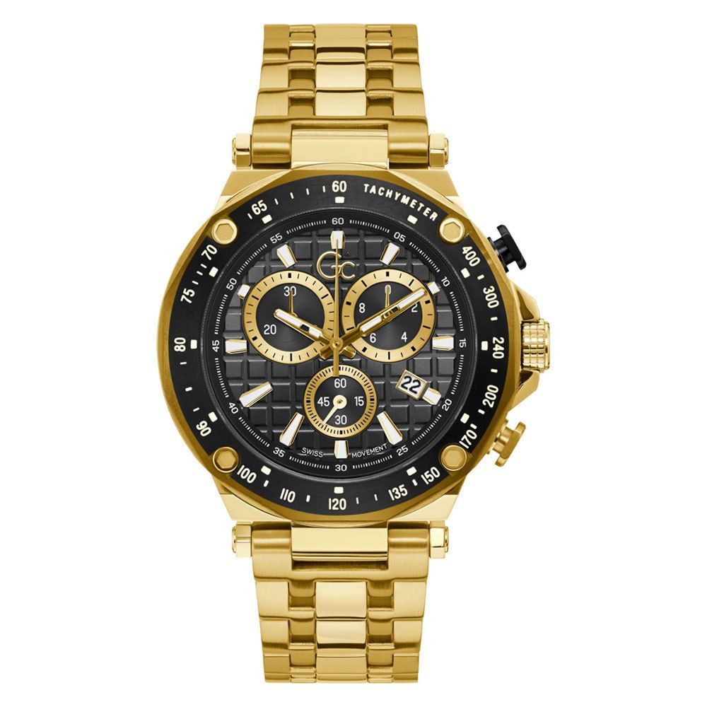 GC Gold Stainless Steel Sport Watch - Luxe Marca