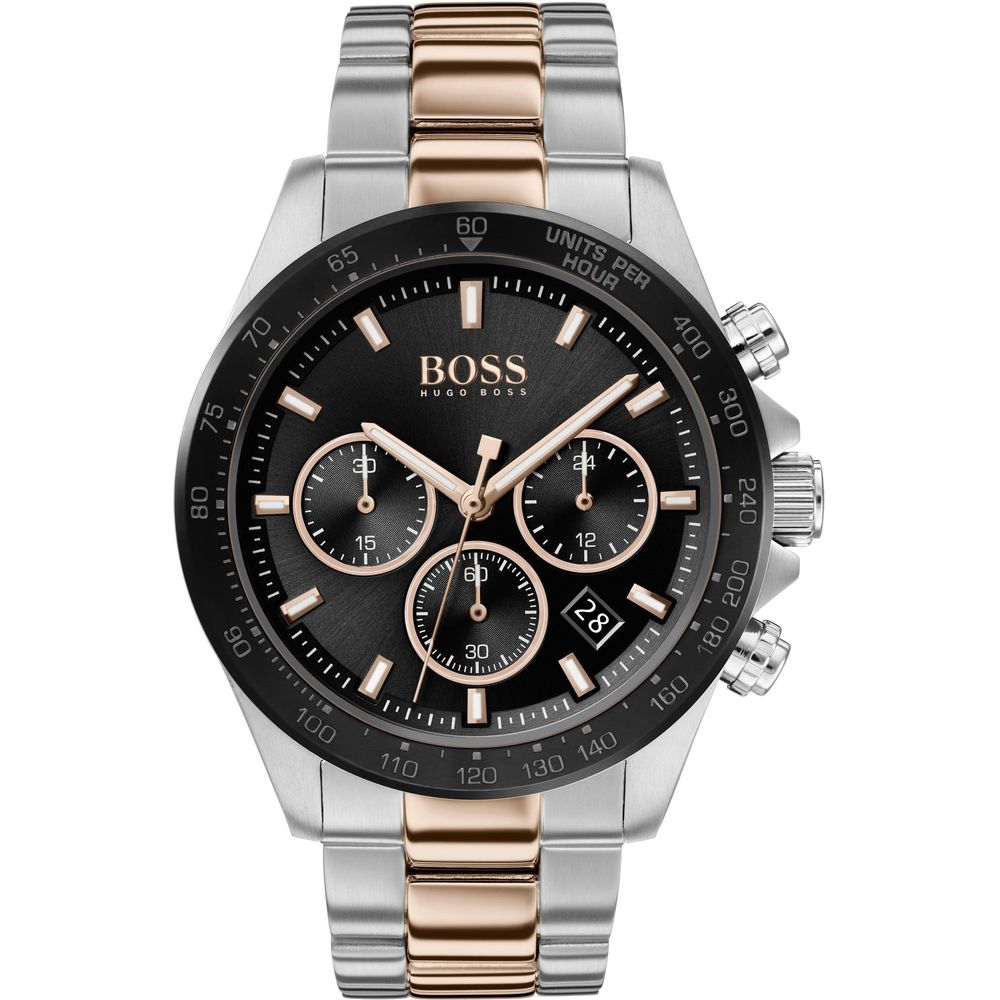 Hugo Boss Gray Stainless Steel Dress Watch - Luxe Marca