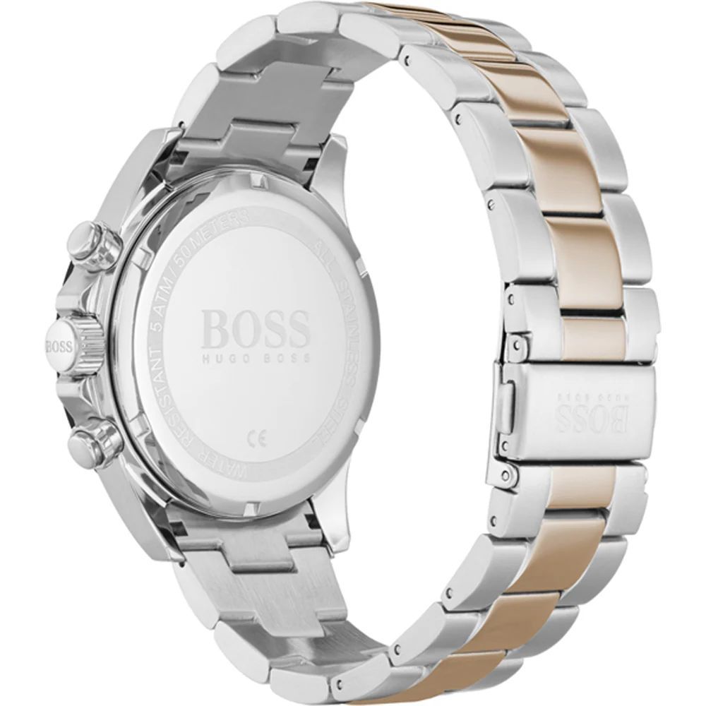 Hugo Boss Gray Stainless Steel Dress Watch - Luxe Marca