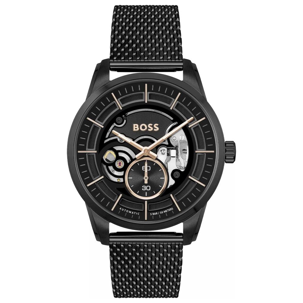 Hugo Boss Black Stainless Steel Dress Watch - Luxe Marca