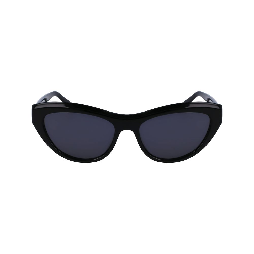 Ferragamo Black Acetate Sunglasses - Luxe Marca