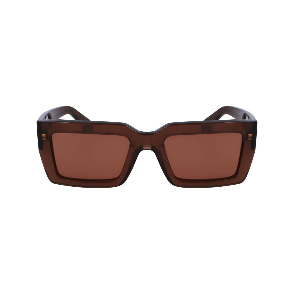 Ferragamo Brown Acetate Sunglasses - Luxe Marca