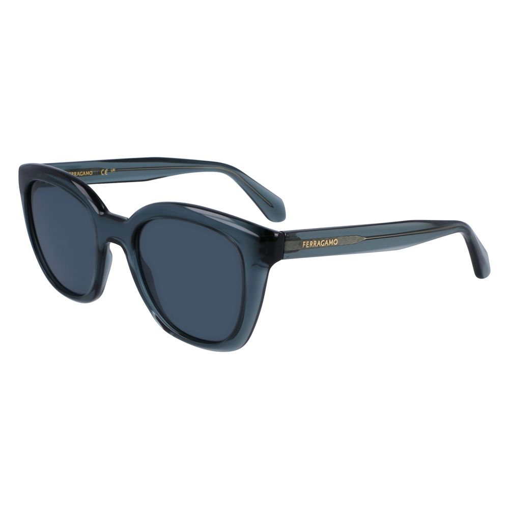 Ferragamo Blue Injected Sunglasses - Luxe Marca