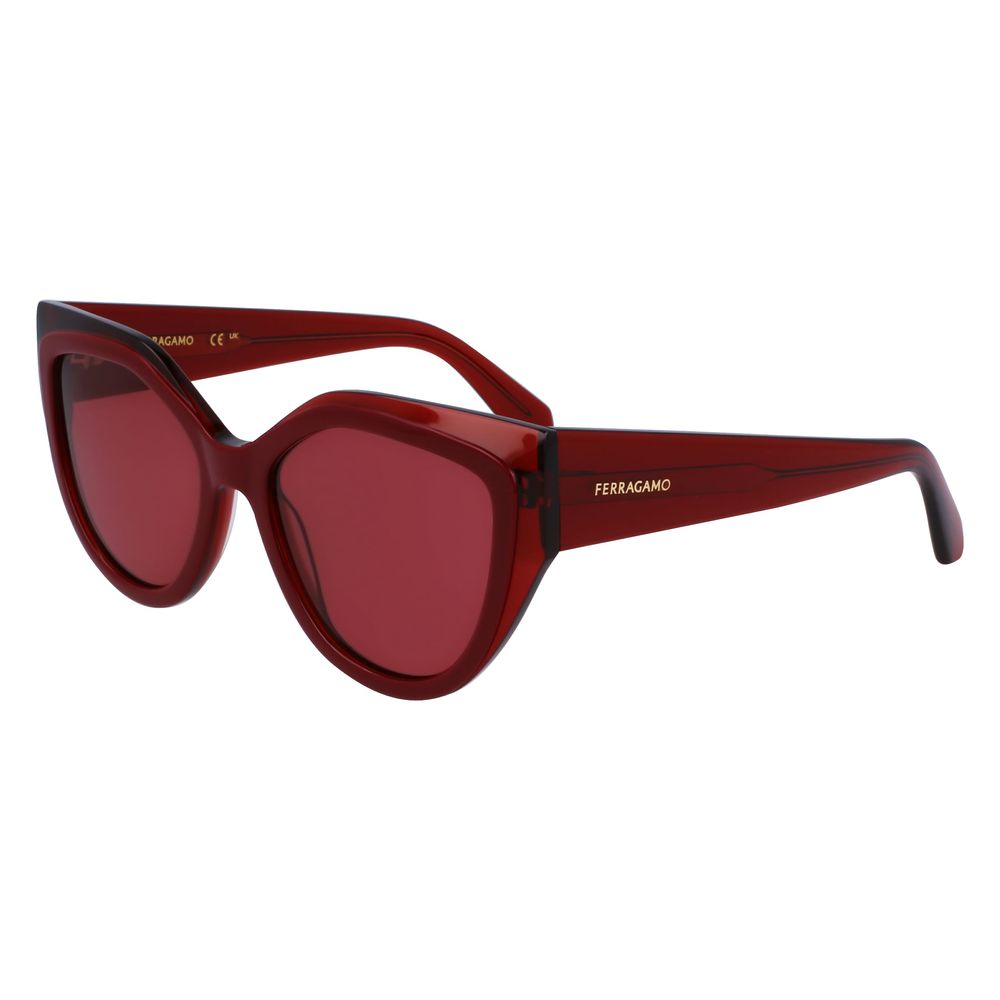 Ferragamo Multicolor Acetate Sunglasses - Luxe Marca