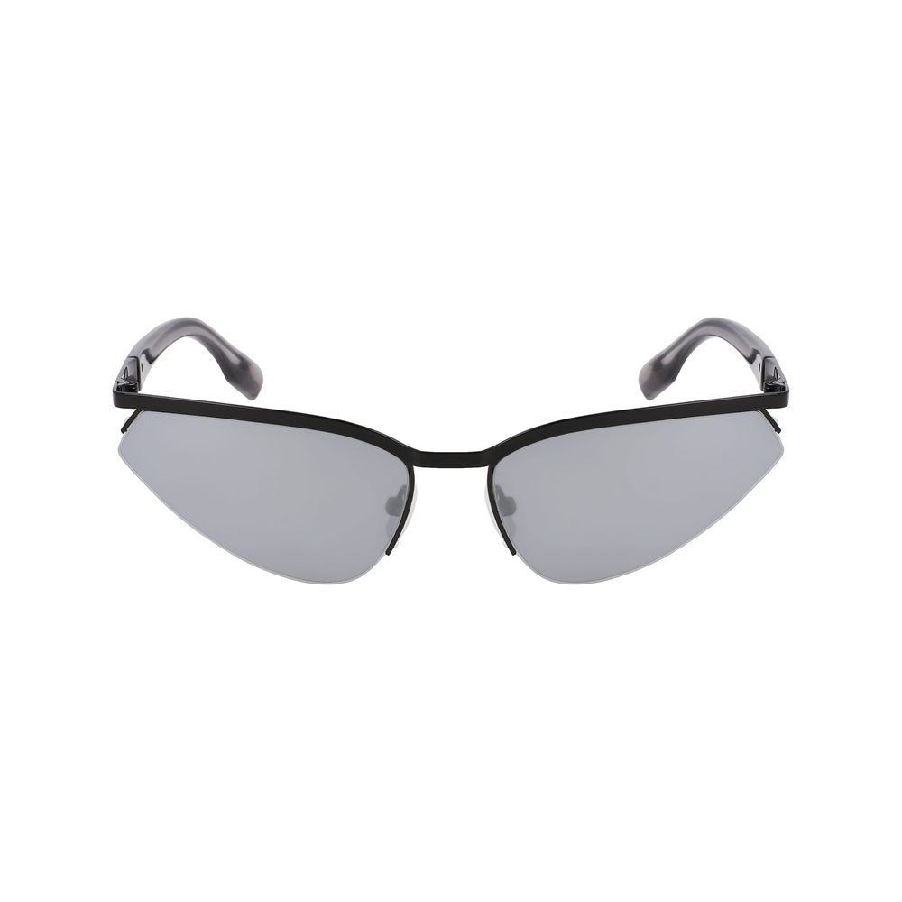 Karl Lagerfeld Black Metal Sunglasses - Luxe Marca