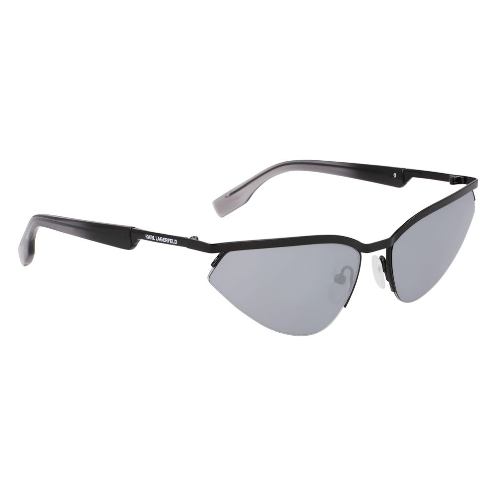Karl Lagerfeld Black Metal Sunglasses - Luxe Marca