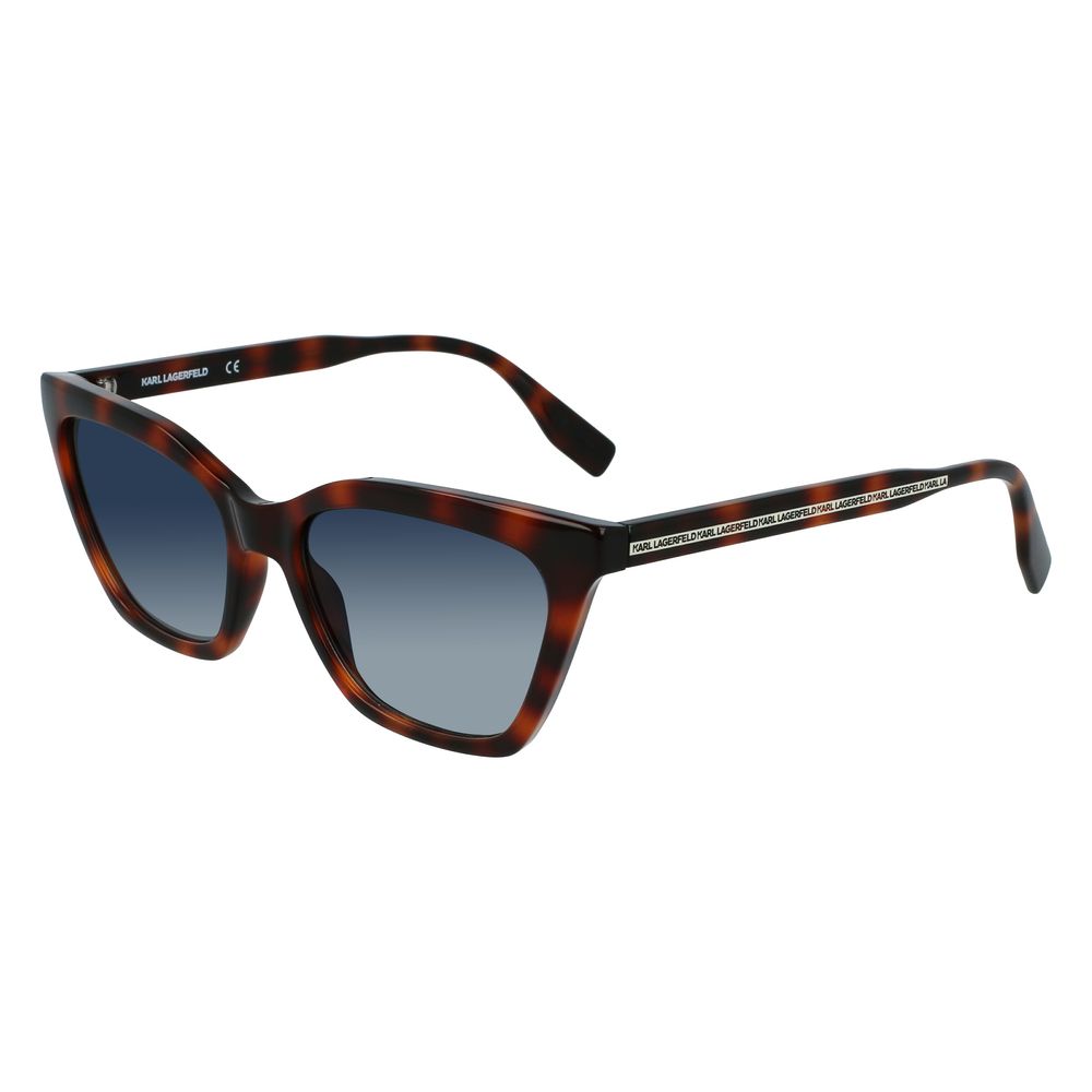 Karl Lagerfeld Brown Injected Sunglasses - Luxe Marca
