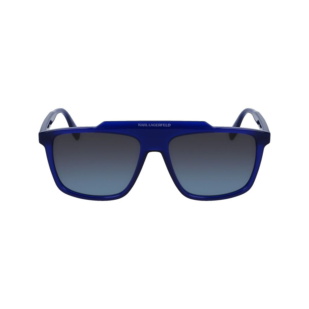 Karl Lagerfeld Blue Injected Sunglasses - Luxe Marca