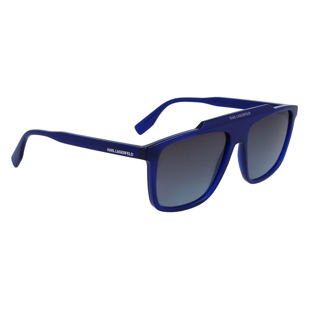 Karl Lagerfeld Blue Injected Sunglasses - Luxe Marca