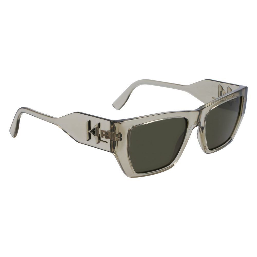 Karl Lagerfeld Brown Injected Sunglasses - Luxe Marca