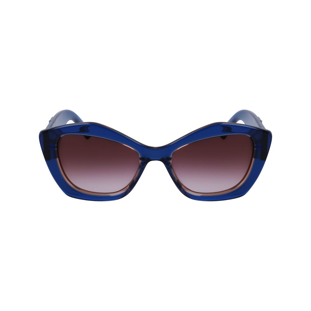 Karl Lagerfeld Blue Acetate Sunglasses