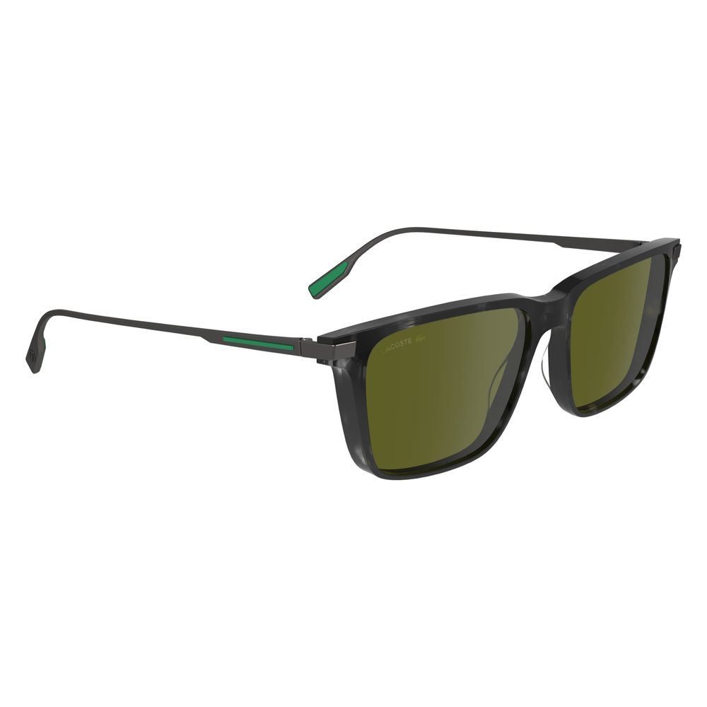 Lacoste Gray Acetate Sunglasses - Luxe Marca