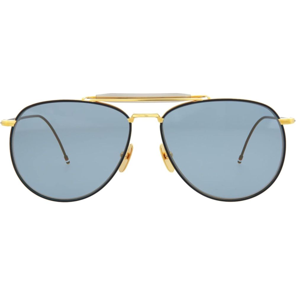 Thom Browne Gold Titanium Sunglasses - Luxe Marca
