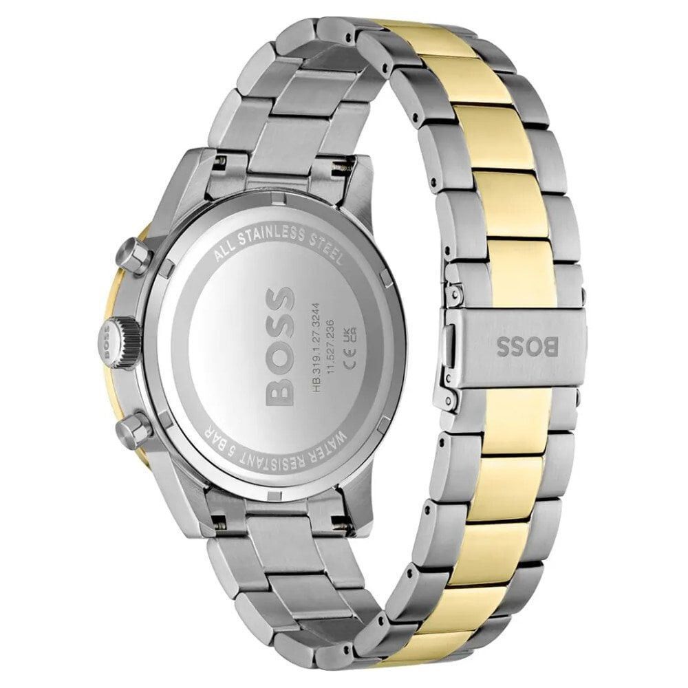 Hugo Boss Gray Stainless Steel Dress Watch - Luxe Marca