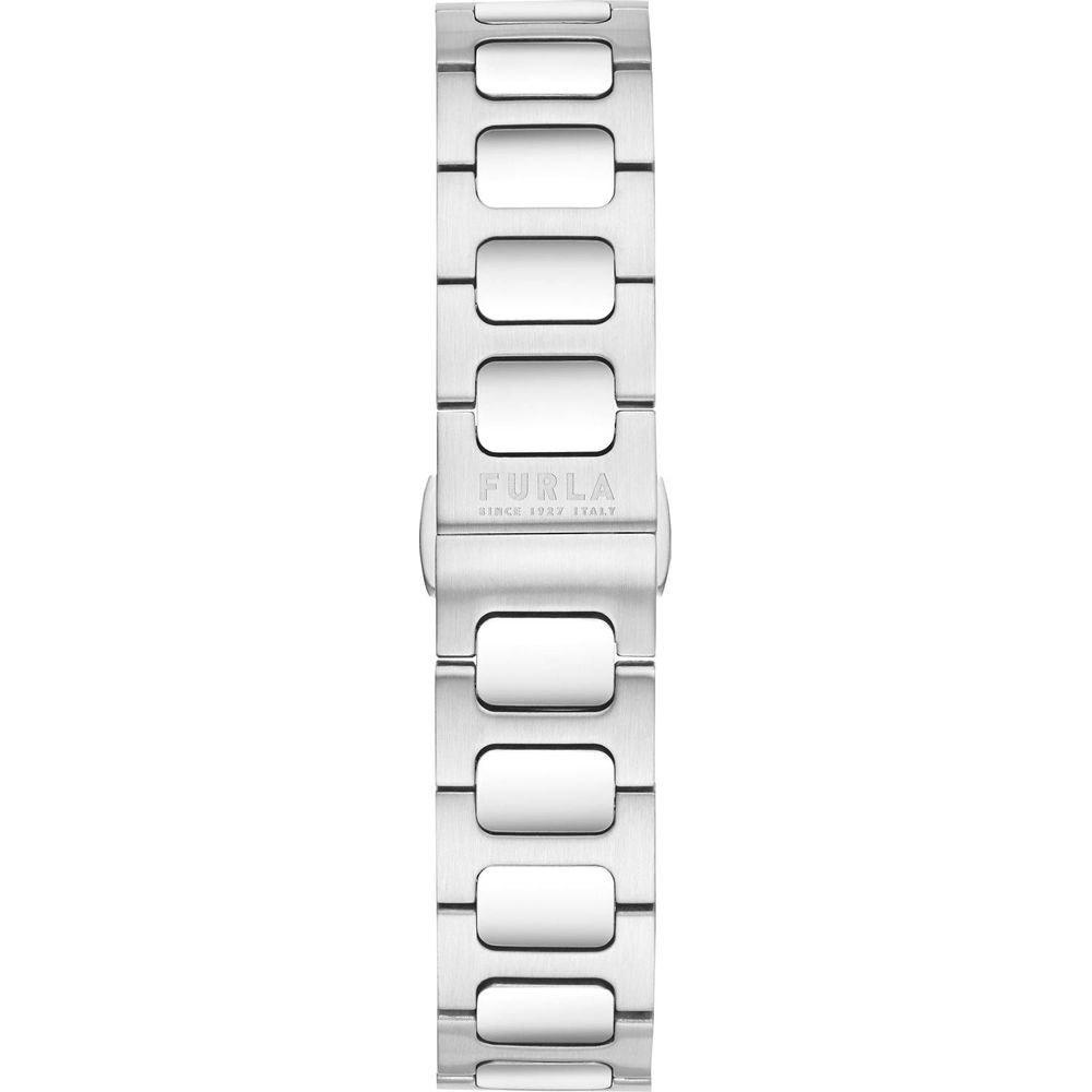 Furla Gray Stainless Steel Dress Watch - Luxe Marca