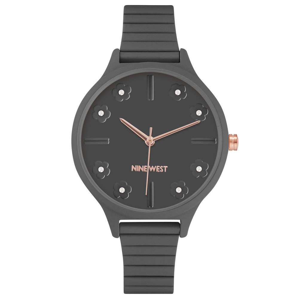 Nine West Gray Aluminum Watch