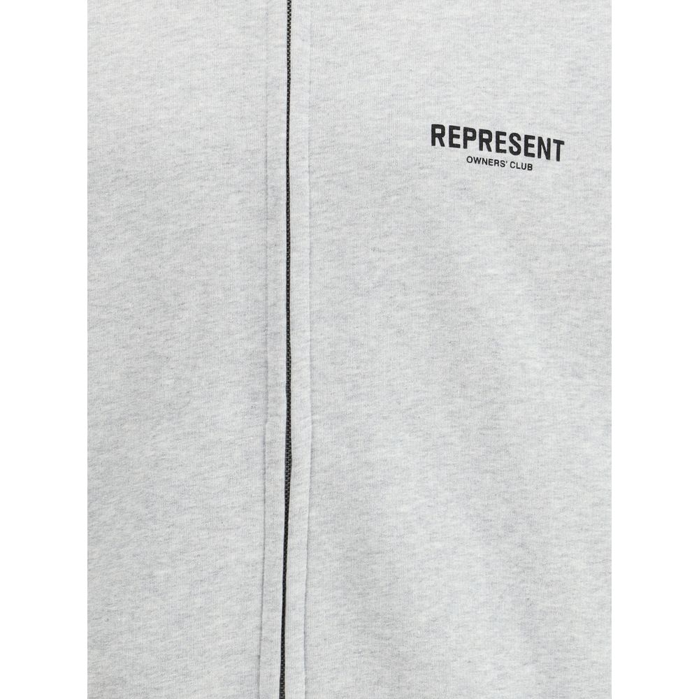 Represent Gray Cotton Sweatshirt