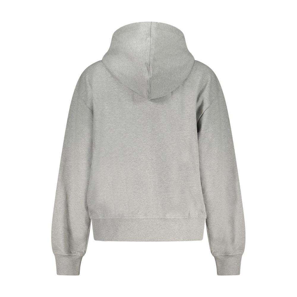 Calvin Klein Grigio Cotton Women's Hoodie